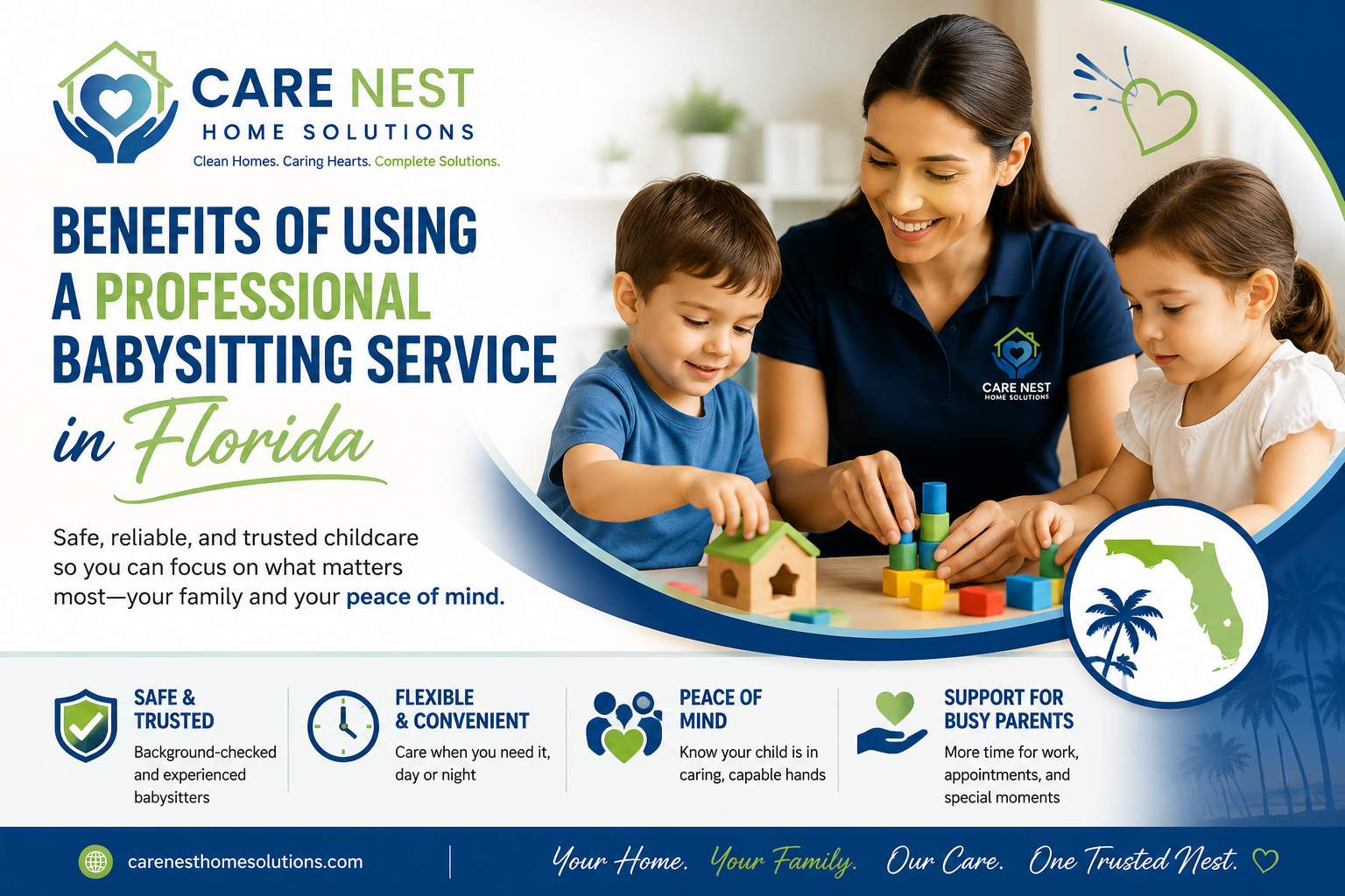 Benefits of Using a Professional Babysitting Service in Florida